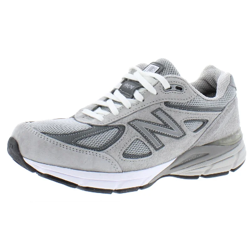 New Balance Womens 990V4 Suede Sneakers Running Shoes