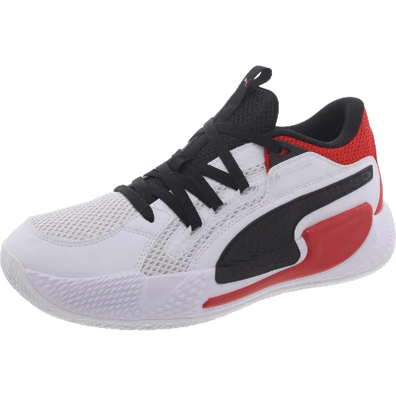 Puma Mens Court Rider Chaos Faux Leather Sport Basketball Shoes