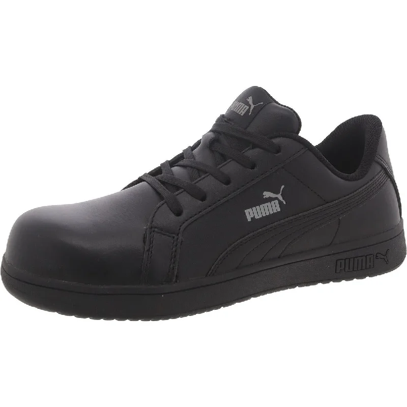 Puma Womens Iconic Safety Faux Leather Composite Toe Work & Safety Shoes