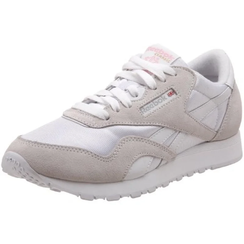 Reebok Womens Classic Suede Lace-Up Fashion Sneakers