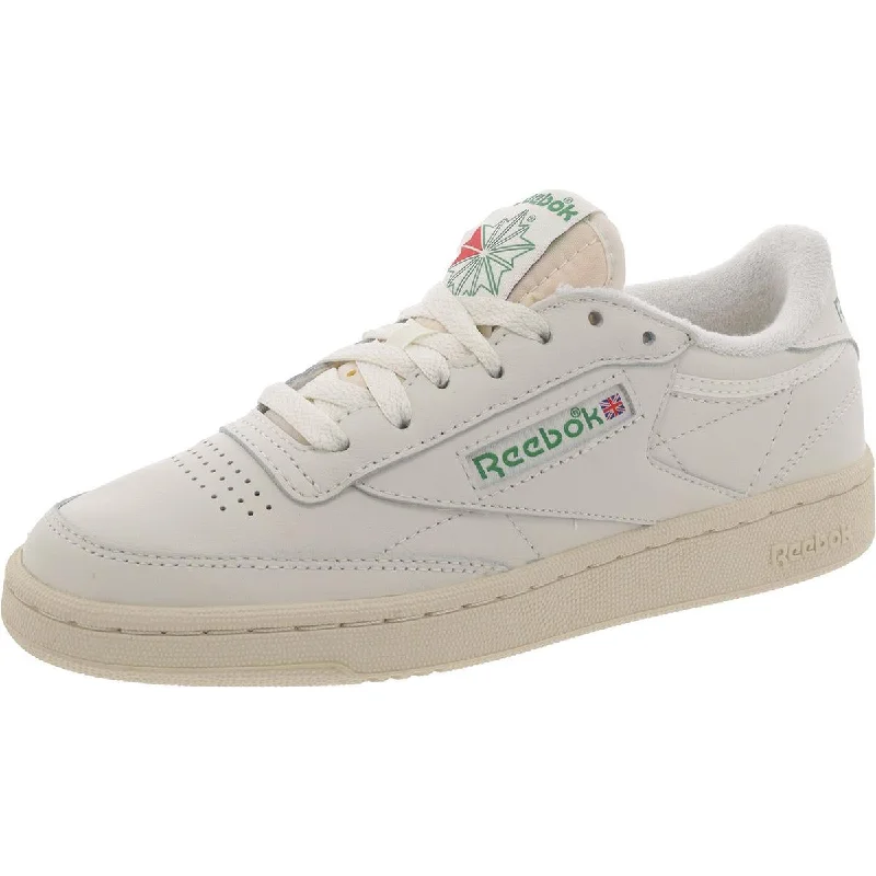 Reebok Womens Faux Leather Lifestyle Casual And Fashion Sneakers