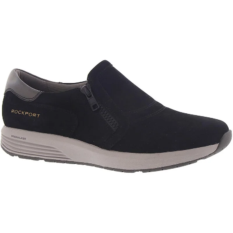 Rockport Womens Trustride Leather Fitness Slip-On Sneakers