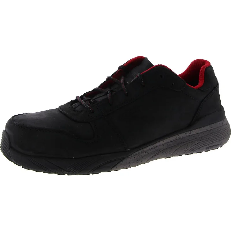 Rocky Mens Industrial Athletix Leather Composite Toe Work & Safety Shoes