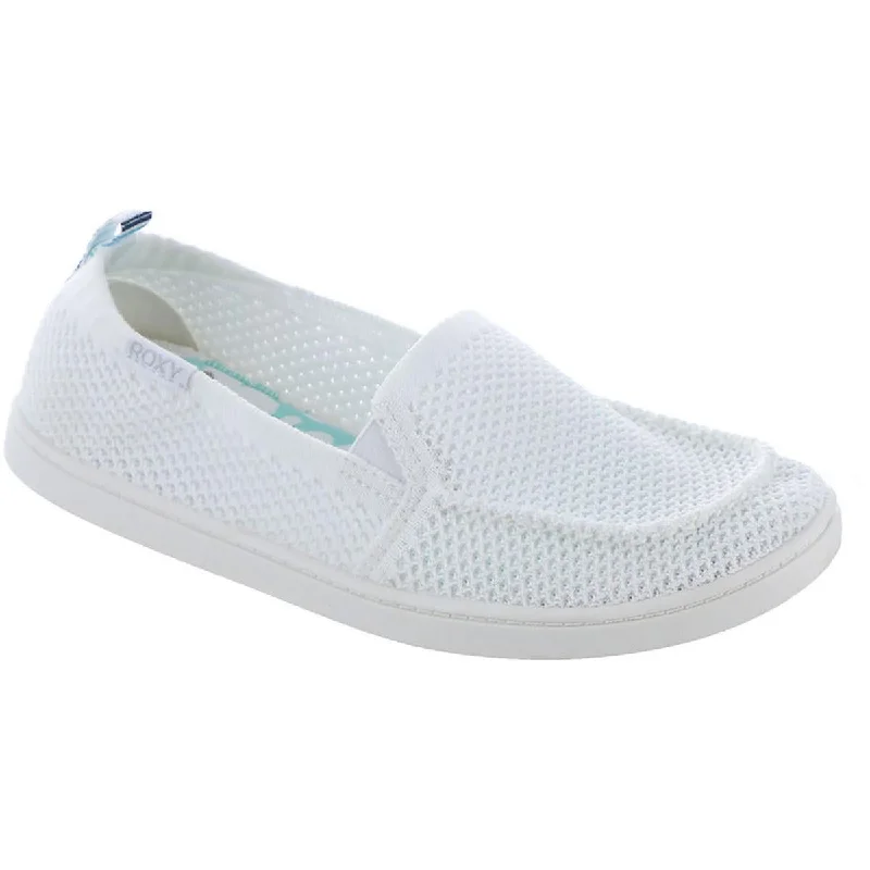 Roxy Womens Minnow Knit Slip On Casual Casual And Fashion Sneakers