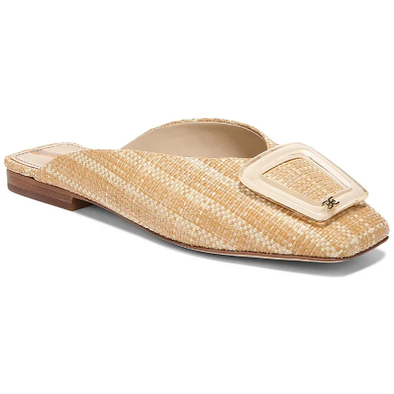 Sam Edelman Womens Lin Square Toe Slip On Mules