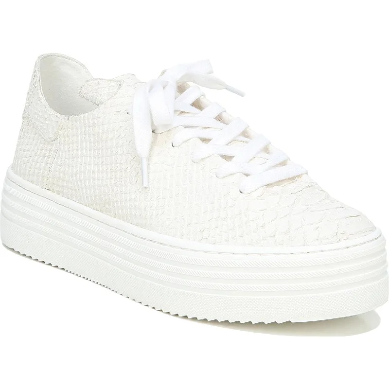 Sam Edelman Womens Pippy Leather Lifestyle Casual and Fashion Sneakers