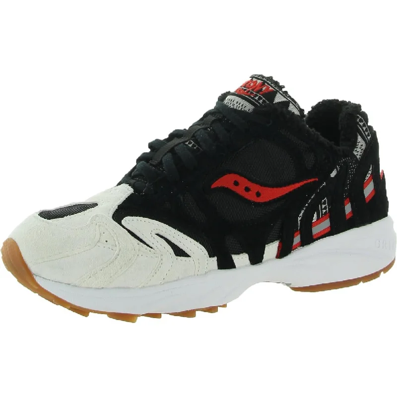 Saucony Mens Grid Azura 2000 Suede Lifestyle Casual and Fashion Sneakers