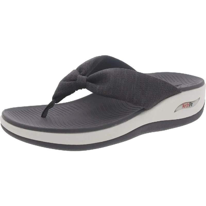 Skechers Womens Open Toe Slip On Thong Sandals