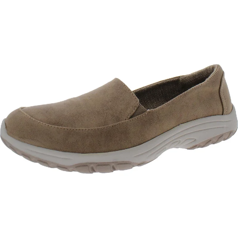 Skechers Womens Reggae  Laceless Pull On Slip-On Sneakers