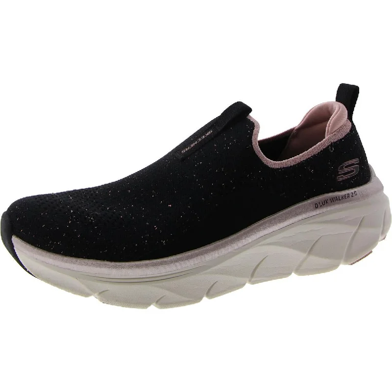 Skechers Womens SPARKLE FOREVER Knit Slip on Casual And Fashion Sneakers