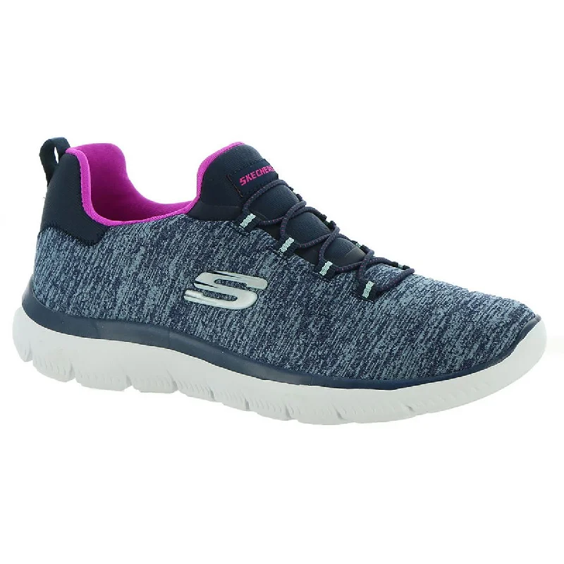 Skechers Womens Summits - Quick Getaway Slip On Memory Foam Running Shoes