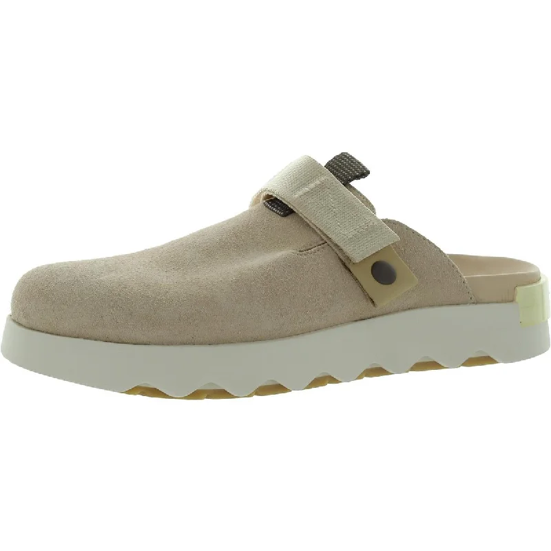 Sorel Womens Viibe Suede Slip On Clogs