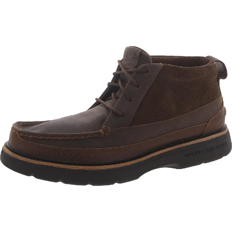 Sperry Mens Leather Outdoor Chukka Boots