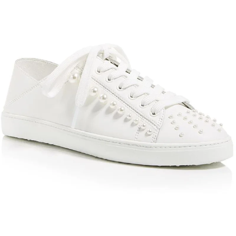 Stuart Weitzman Womens Goldie Convertible Leather Casual and Fashion Sneakers