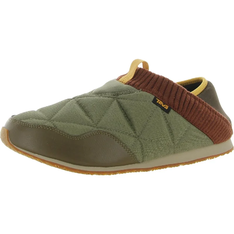 Teva Mens Re Ember Faux Suede Lifestyle Slip-On Sneakers