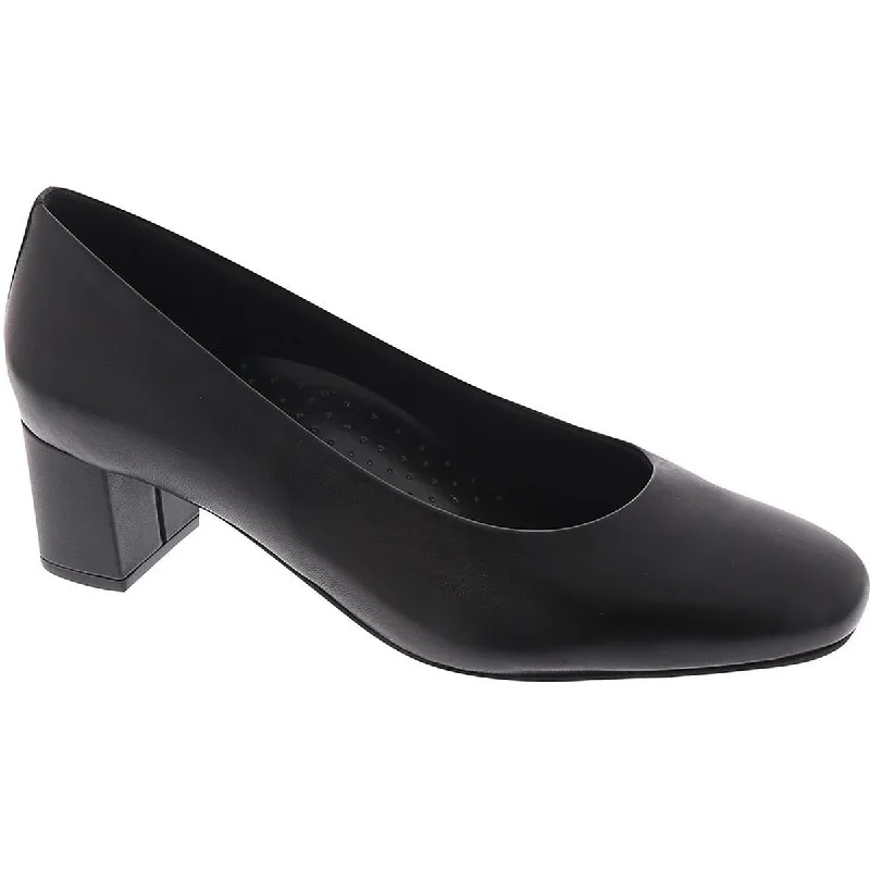 Trotters Womens Daria Slip On Round Toe Pumps