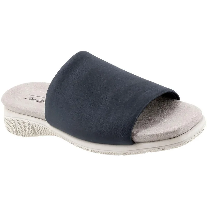 Trotters Womens Toni Slip-On Casual Slide Sandals