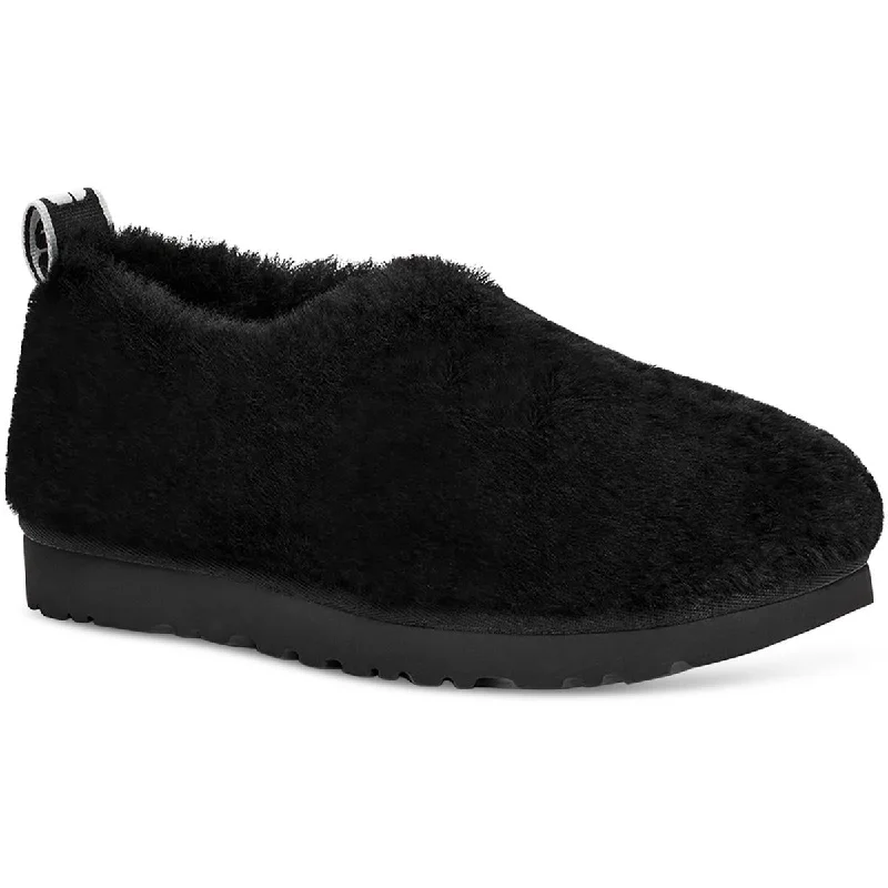 Ugg Womens Classic Cozy Bootie Lamb Fur Slip On Slip On Shoes