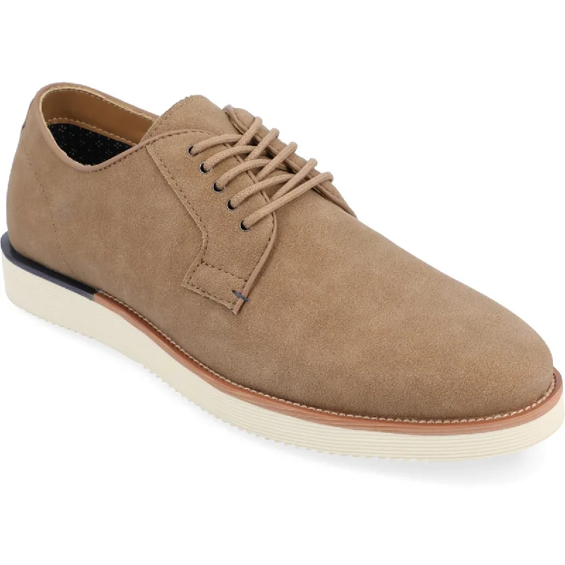 Vance Co. Mens Ingram Faux Suede Derby Shoes