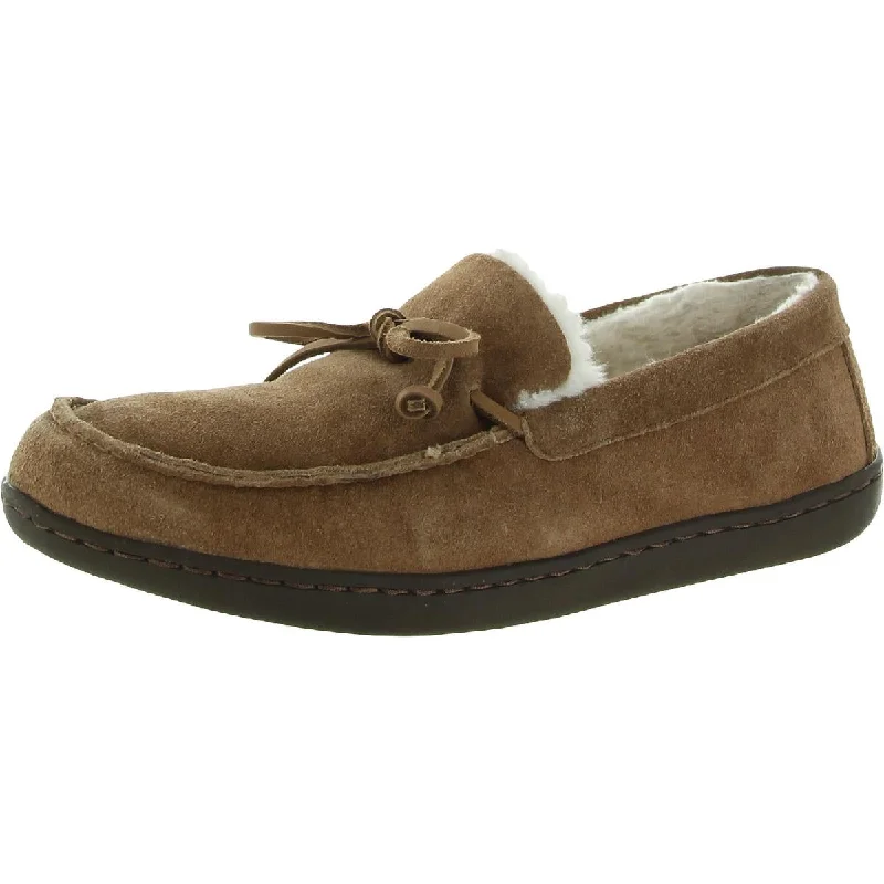 Vionic Mens Adler Suede Slip On Moccasins