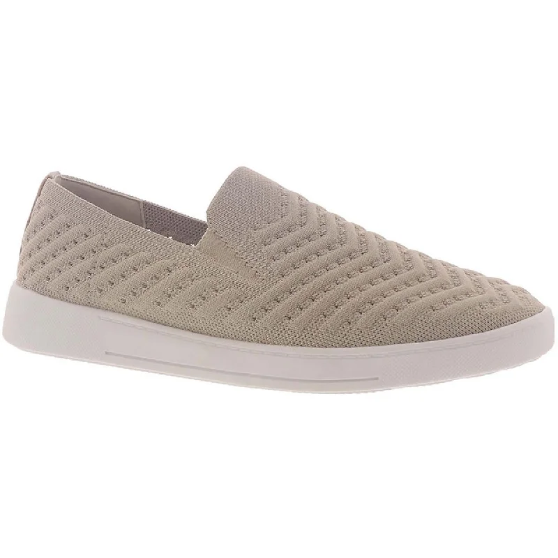 White Mountain Womens Courage Knit Lifestyle Slip-On Sneakers