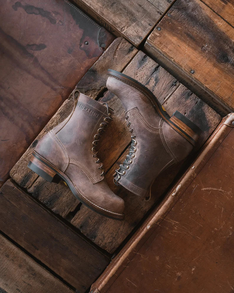 Drew's 8-Inch Work Boot - Rowdy Smooth 6.5EE