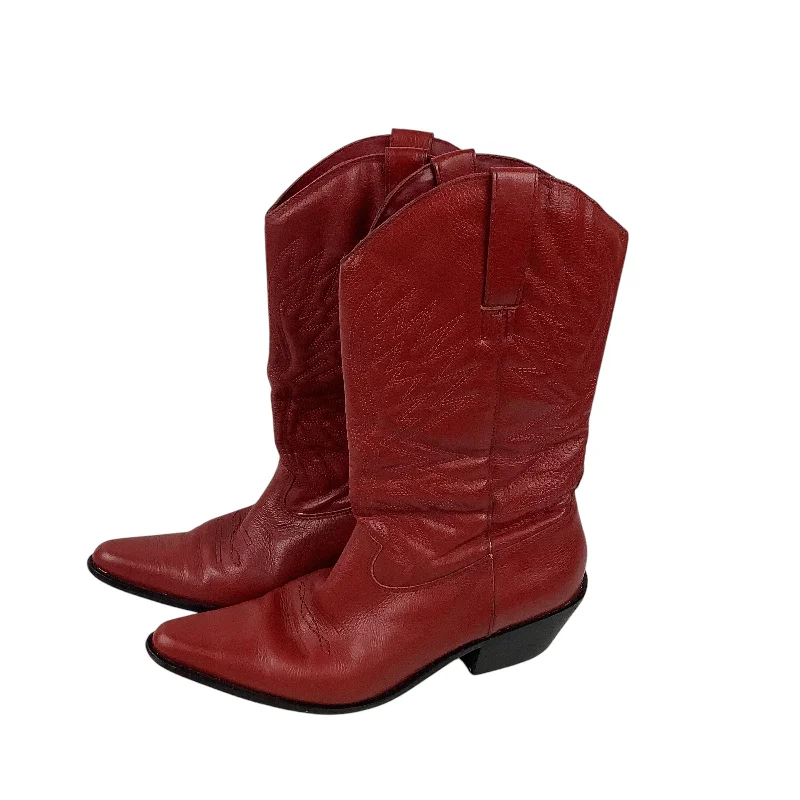 Boots Western By Matisse In Red, Size: 9