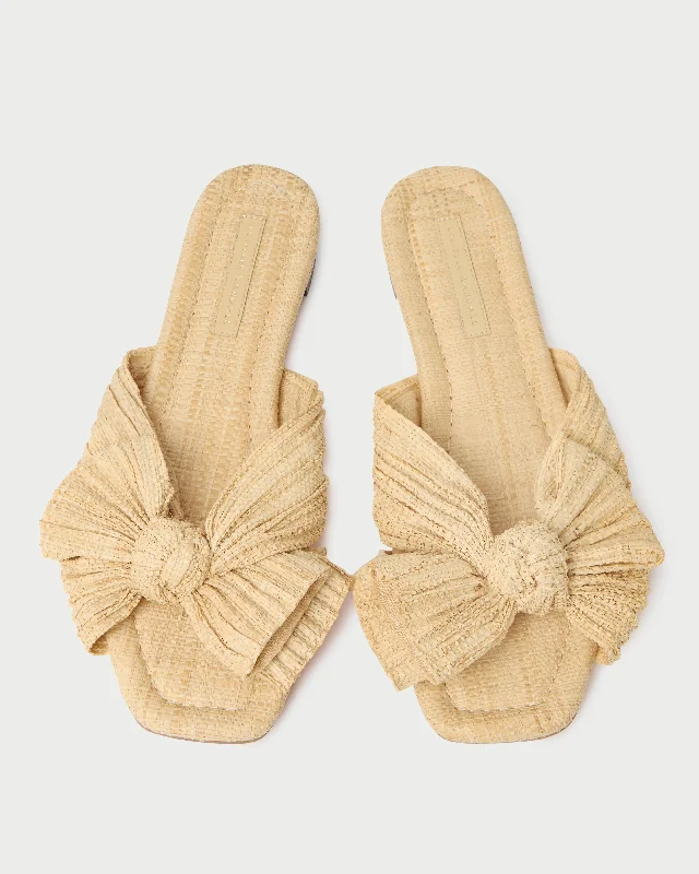 Daphne Natural Bow Slide