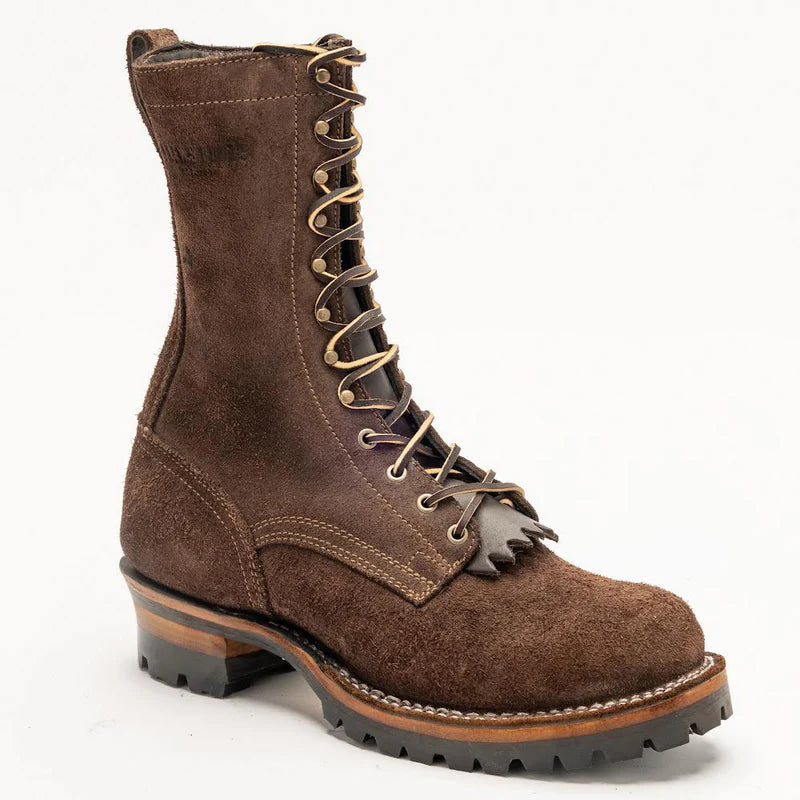 Drew's 10-Inch Logger - Brown Rough Out 10D