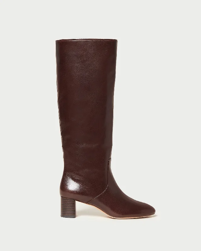 Gia Espresso Tall Boot