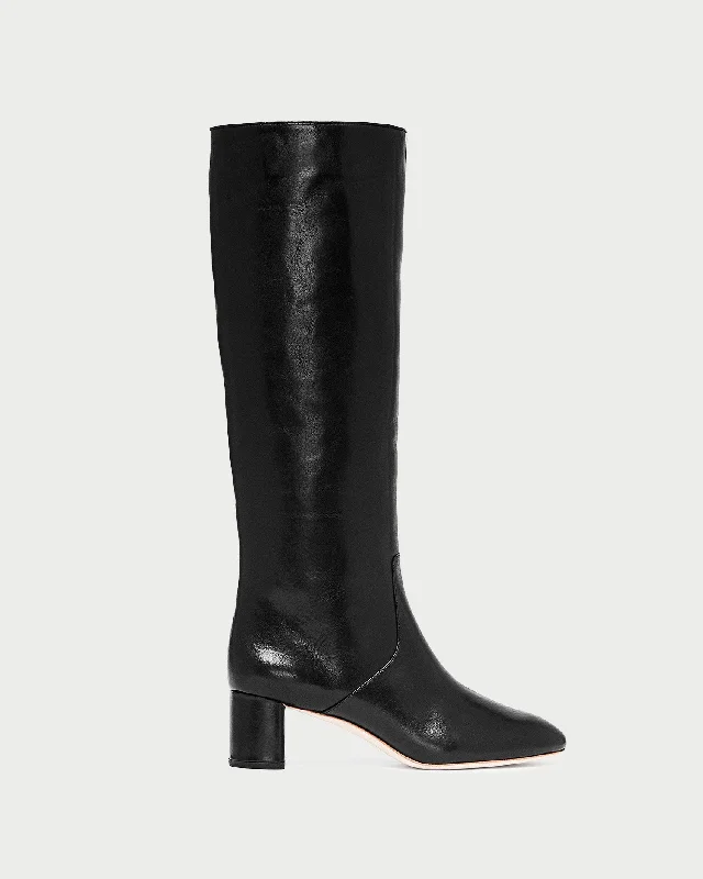 Gia Black Tall Boot