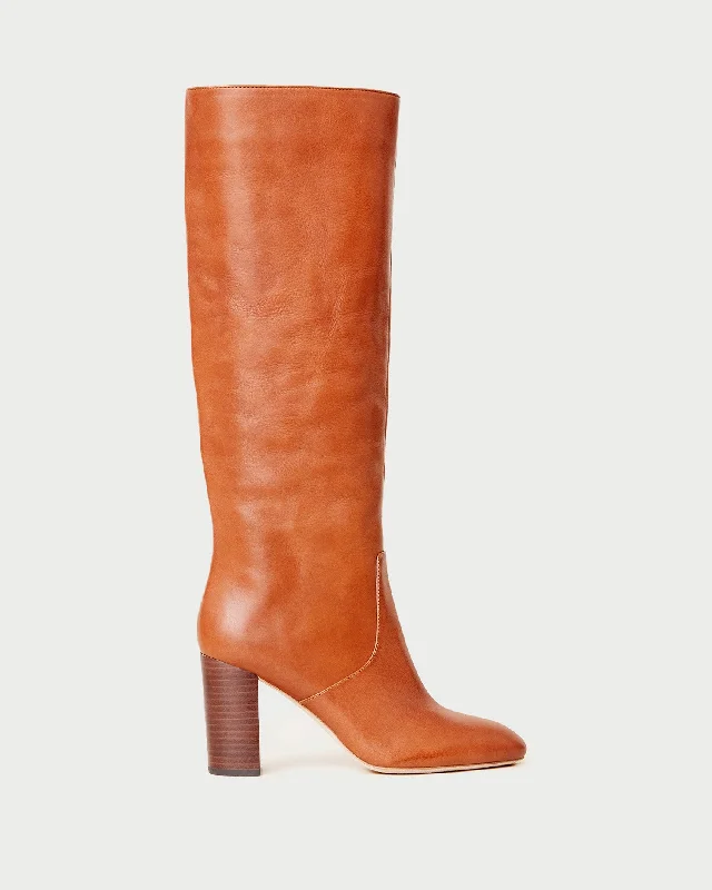 Goldy Cognac Tall Boot