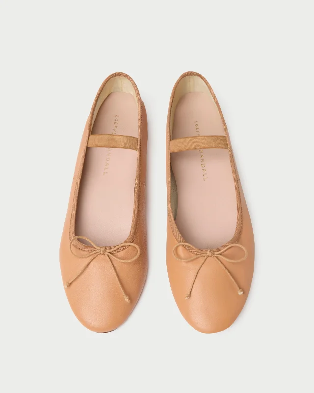 Leonie Caramel Ballet Flat