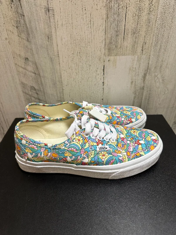 Multi-colored Shoes Sneakers Vans, Size 7