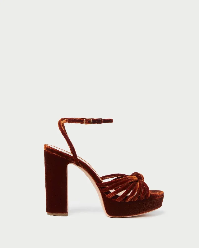 Rivka Sienna Knot Platform Sandal