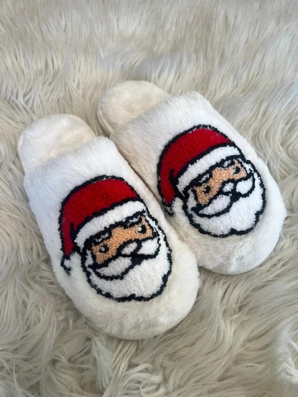 Santa Face Slipper