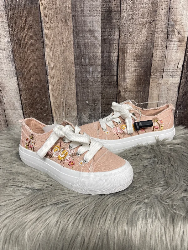 Shoes Sneakers By Blowfish In Peach, Size: 8