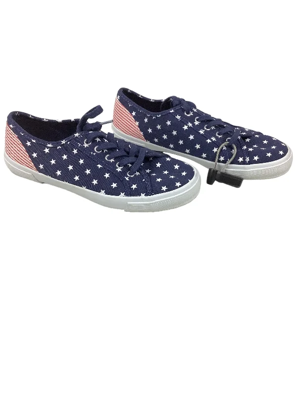 Shoes Sneakers By Old Navy In Blue, Size: 8