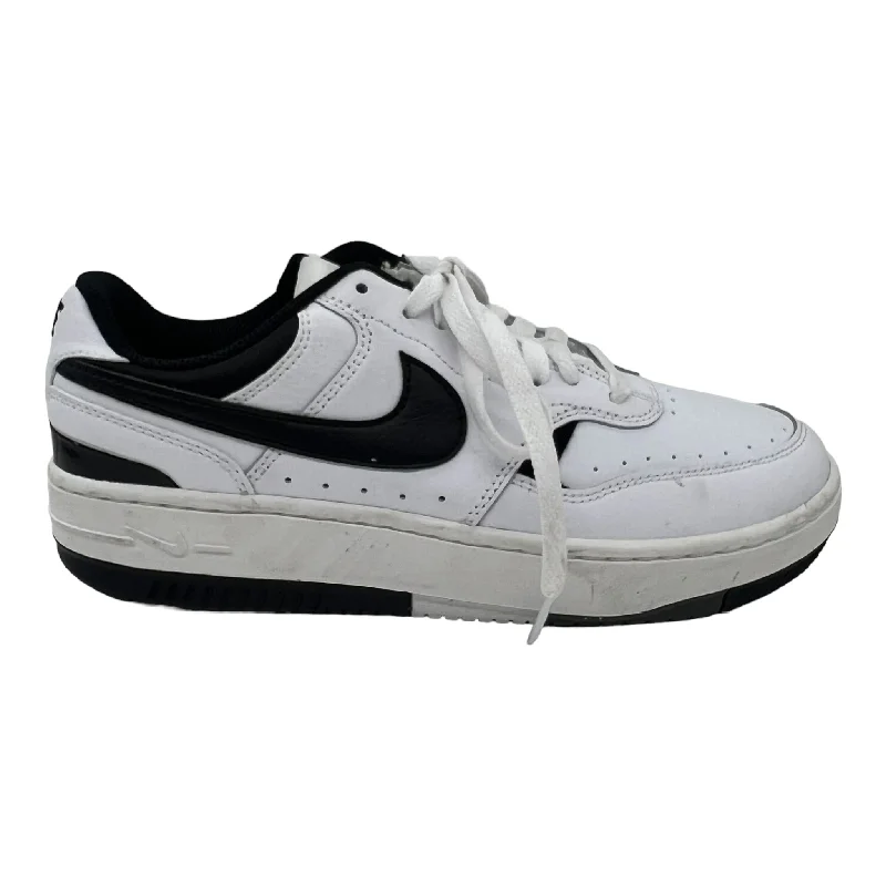 WHITE SHOES SNEAKERS by NIKE Size:7.5